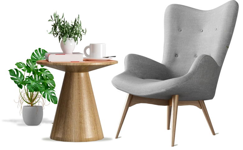 4 Drawer Desk Height Pedestal with No Top