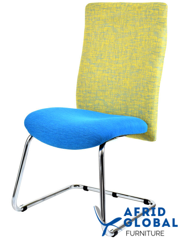 IRIS MID BACK SIDE CHAIR SLEIGH BASE