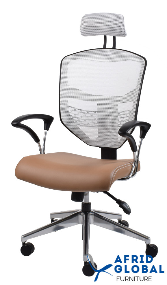 QUE NETTED BACK WITH HEAD REST SYNCHRO