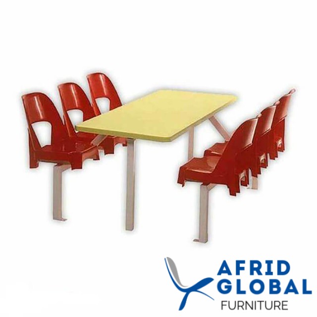 Six-Seater Canteen Rectangular Alpine Set