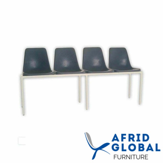 Poly Shell Seating Bank with 32mm Square Tubing Frame