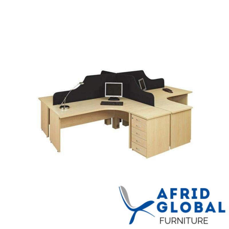 Value Cluster 4 Way Desk